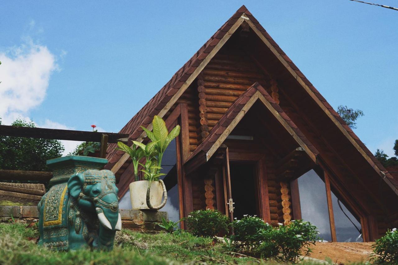 Hotel Nha Bao La - Ho Dak Long Thuong Bảo Lộc Exterior foto
