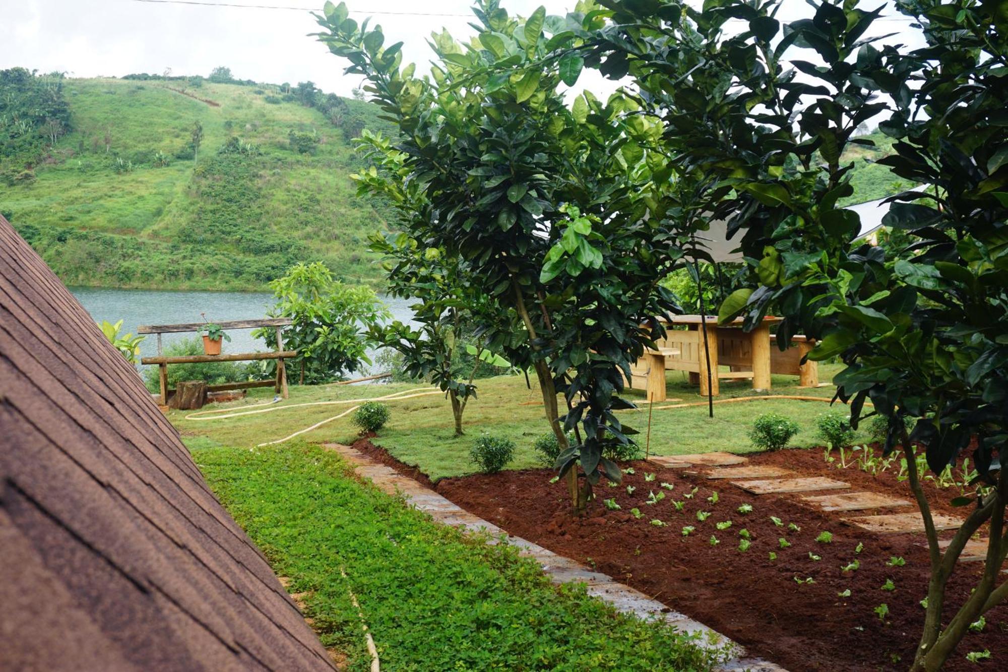 Hotel Nha Bao La - Ho Dak Long Thuong Bảo Lộc Exterior foto